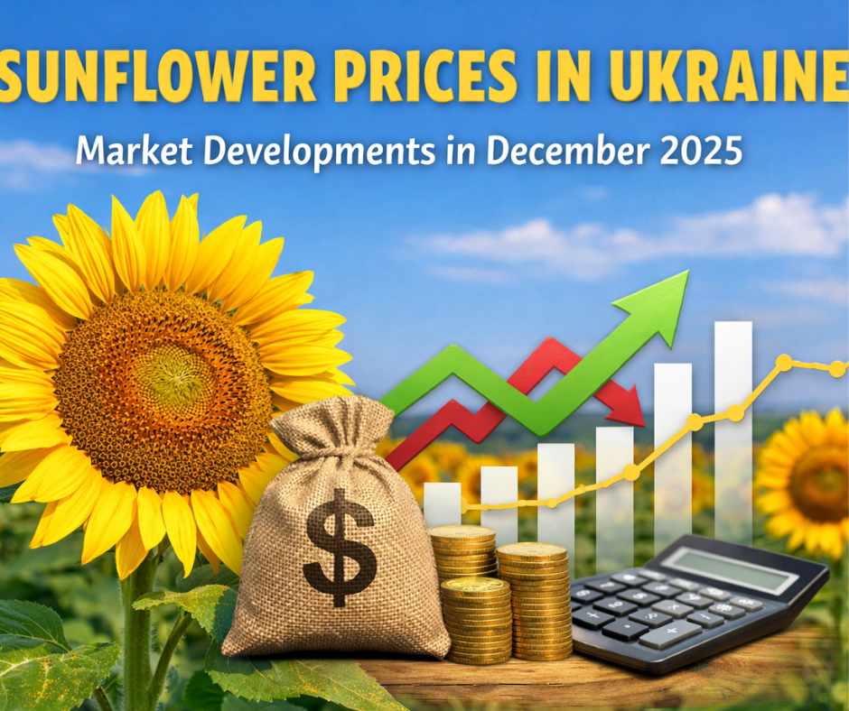 🌻 Sunflower Prices in Ukraine: Market Developments in December 2025